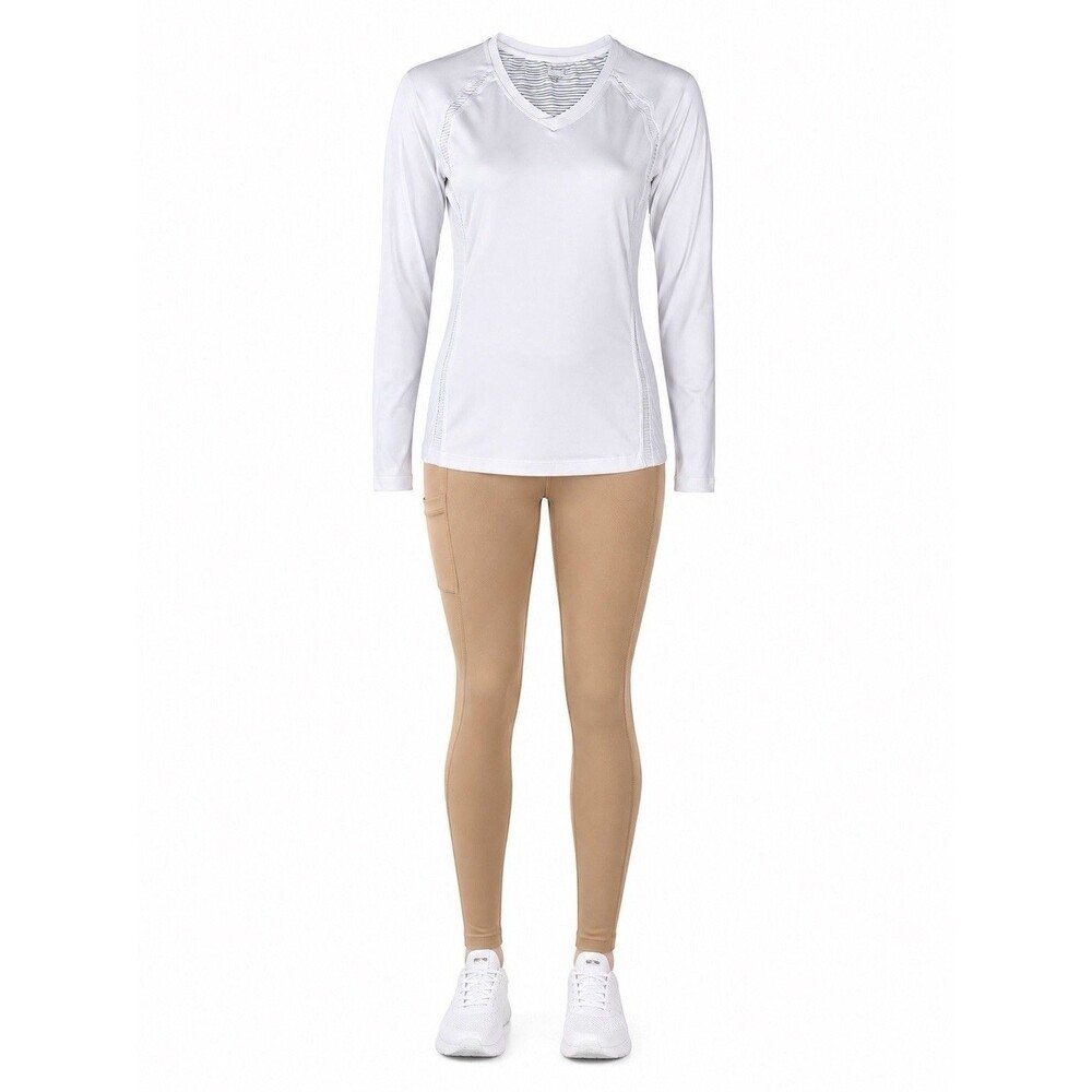 Champion‎ Long Sleeve Athletic Top & Danskin Leggings Set Women’s M Workout Gym